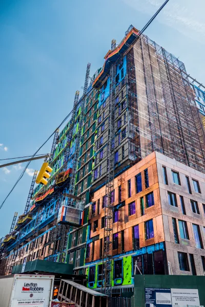Construction in New York